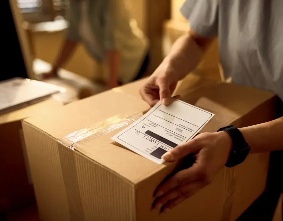 homem realizando exportação em serviços de compra assistida