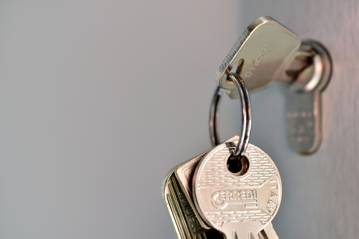 Chaveiros online: a nova tendência no comércio de serviços a bunch of keys that are on a hook