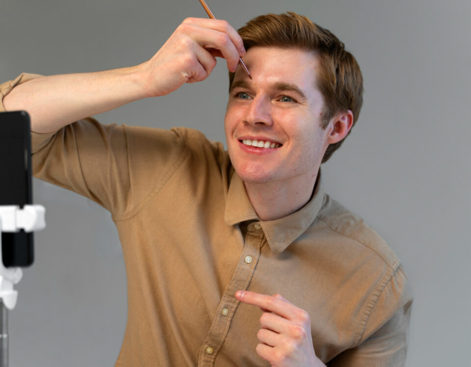 Bastidores logísticos do conteúdo capilar para redes sociais